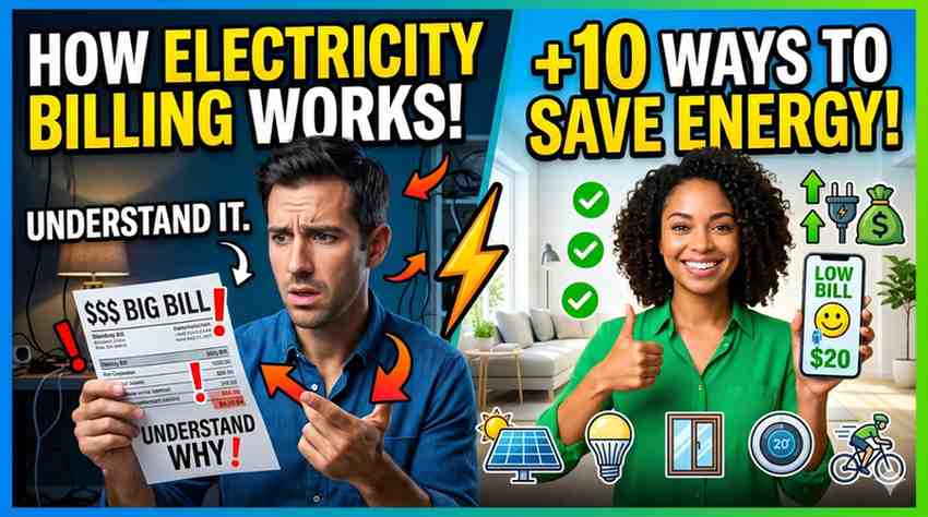 How Electricity Billing Works and 10 Ways to Save Energy